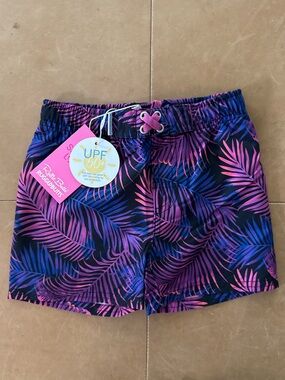 Rugged Butts Marine Glow Swim Trunks 18-24M NWT